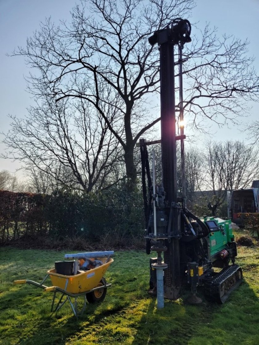 Foto 5: Start bouw biobased vergader paviljoen.