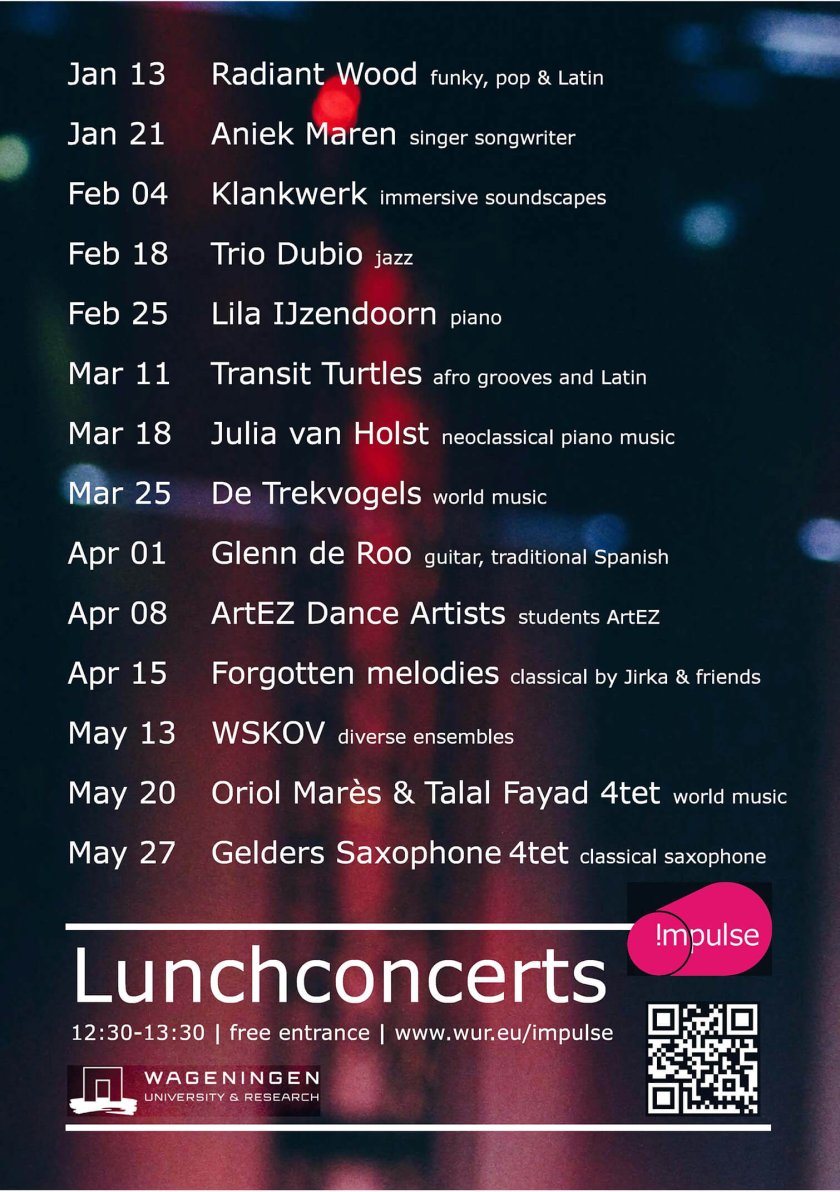 Overzicht lunchconcerten january-may Overzicht lunchconcerten january-may
