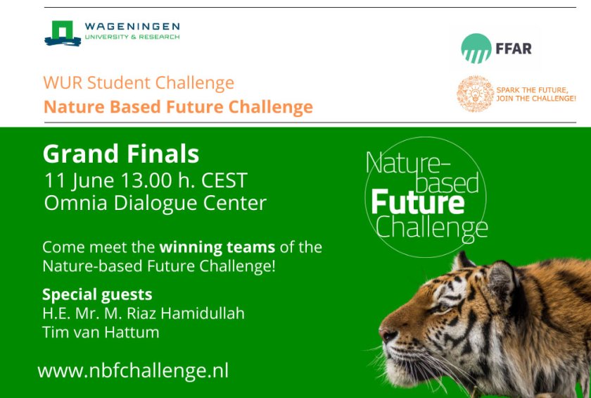 Come meet the winning teams of the Nature-based Future Challenge! Come meet the winning teams of the Nature-based Future Challenge!