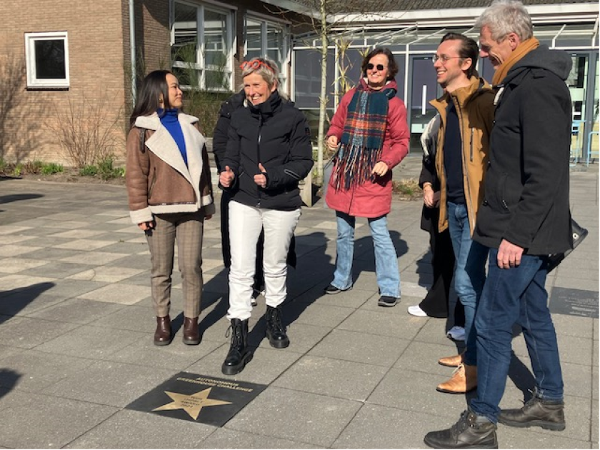 Team Autonomous Greenhouse Challenge, celebrating the award Team Autonomous Greenhouse Challenge, celebrating the award